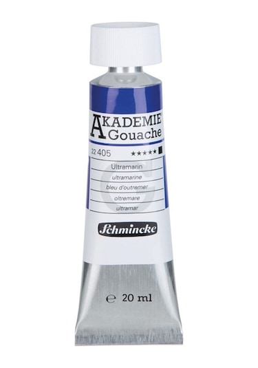Schmincke Akademie Guaj Boya 20 Ml. 405 Ultramarine