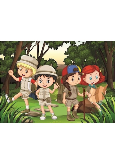 Art Puzzle 2X100 Parça İzci Kampı 4519