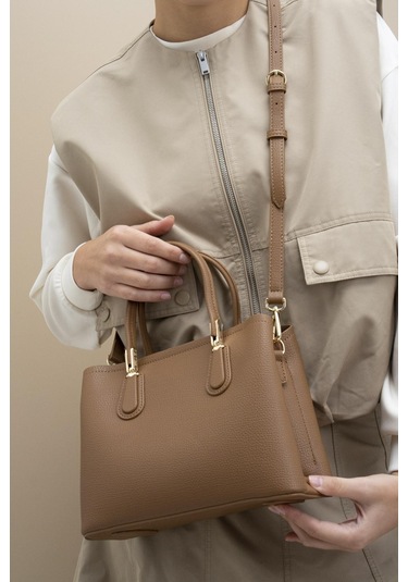 Matthew Cox Byn2280 Kadın Omuz & Kol Çantası Vizon