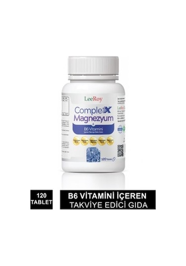 LeeRoy Magnezyum Complex 120 Tablet