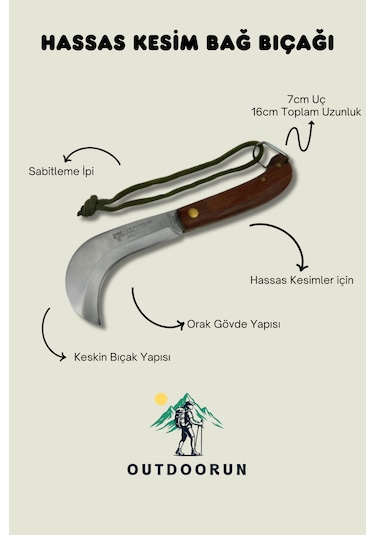 Hassas Kesim Bağ Bıçağı