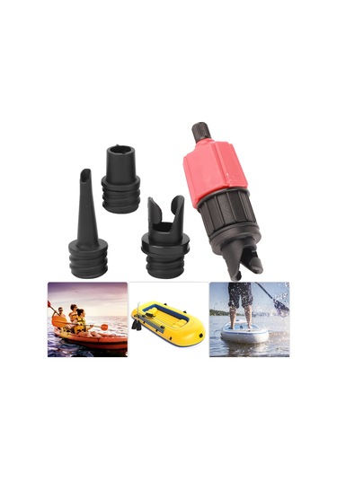 Ximistore9 Sup Valfi Adaptörü: Nylon-alüminyum, Leak-proof, Sup Tahtaları, Kano, Lastik Botlar Ve Havlu Yatakları İçin Hava Pompa Dönüştürücü