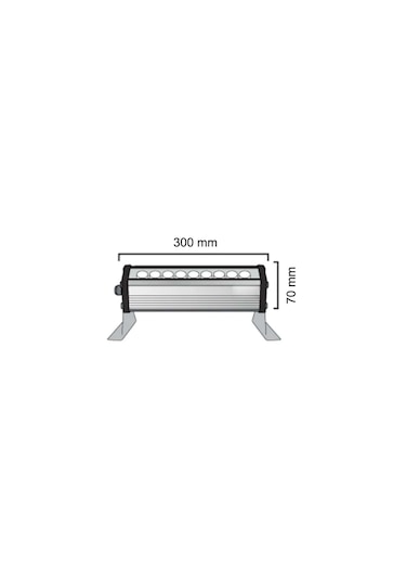 Goeben 9w Led Duvar Boyama Wallwasher 30 Cm - Gün Işığı Gün Işığı