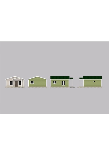 45 M² Prefabrik Ev
