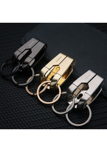 Sones Metal Bahar Klip Anahtarlık Beyaz