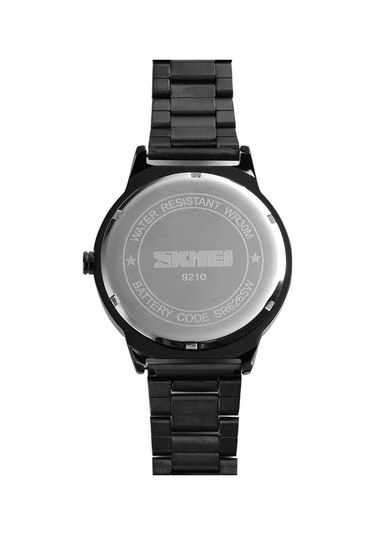 Novahub Skmei 9210 Moda Trend Erkek İş Kol Saati Basit Üç Boyutlu Yüzey Su Geçirmez Altın Kuvars İzle Adam Gümüş Mavi Çok Renkli, Gümüş Mavi Renkli, Pratik Tasarım Çok Renkli