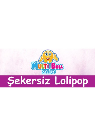 Multiball Şekersiz Multivatamin Lolipops