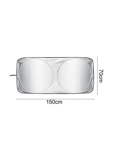 Araba Güneşliği Kılıfı Katlanabilir Araba Ön Camı Güneşliği Ön Cam Güneşliği Koruyucu Uv Işınlarını Engeller Newway