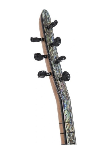 Saz-z-2-4 Saz-z-2-4 Ceviz-abalone Klavye Uzun Sap Bağlama