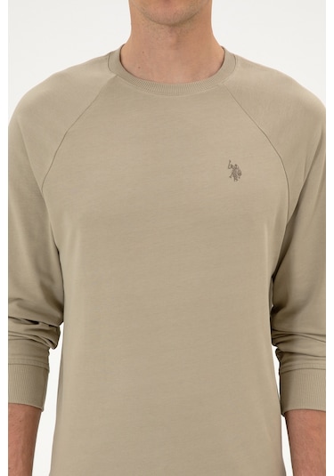 U.s. Polo Assn. Erkek Açık Haki Sweatshirt 50313752-vr183 Acık Hakı U.s. Polo Assn. Erkek Açık Haki Sweatshirt 50313752-vr183 Acık Hakı