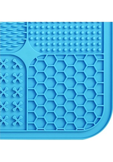 Moly Yeşil Vakumlu Köpek Yalama Matı, Evcil Hayvan Diş Sağlığı İçin Yeşil