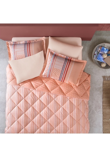 Yataş Bedding Pamena Tek Kişilik Uyku Seti - Somon (517942208)
