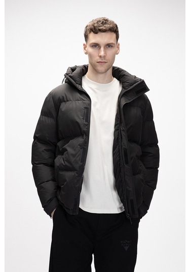 Bad Bear Cup Puffer Coat Erkek Siyah Mont 25.02.15.004-c01 Siyah