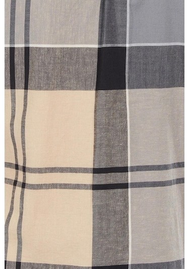 Barbour Douglas S/S Tailored Gömlek Tn31 Dress Tartan Kırmızı - Sarı - Siyah