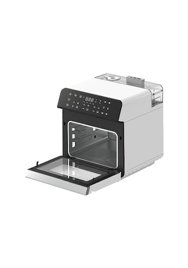 Wiami Airfryer 10.5 L Buharlı Hava Fritözü Beyaz-2023 Yeni Modeli