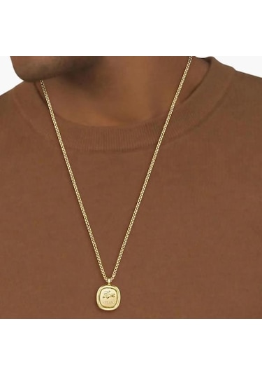 Lacoste Lacj2040411 Erkek Kolye Altın