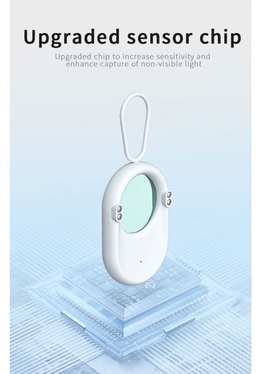 Geeroyoo Kızılötesi Gizli Kamera Dedektörü, Renkli Lensli Taşınabilir Şarjlı Cihaz Tarayıcı