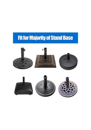 8 Parçalı Şemsiye Tabanı Delik Halkası Tıpa Kapağı Ve Kapaklı Veranda Şemsiyesi Diğer