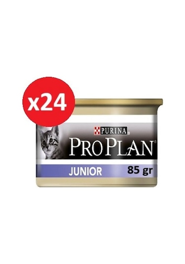 Pro Plan Junior Tavuklu Yavru Kedi Konserve 24 x 85 G