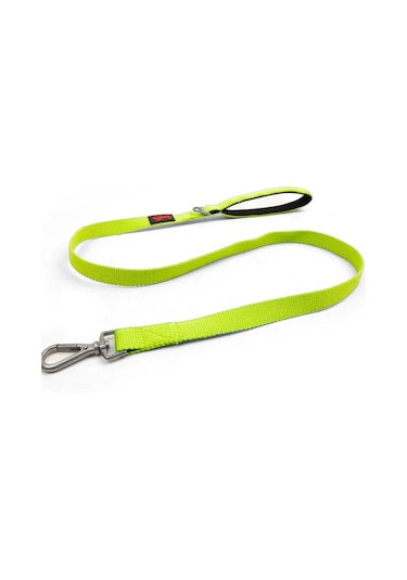 Kedi Köpek Sevk & Gezdirme Kayışı NEON LİME M 130 x 2cm
