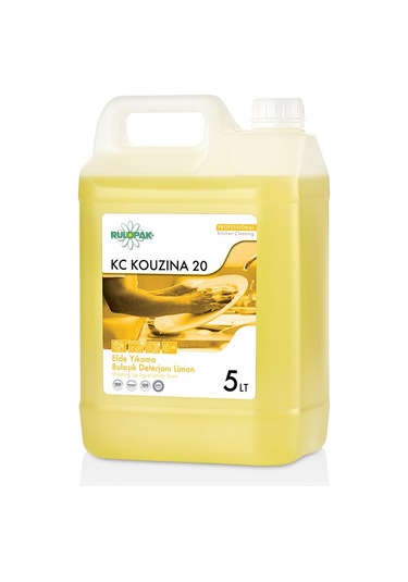 Rulopak Elde Yıkama Bulaşık Deterjanı Limon 5 Kg