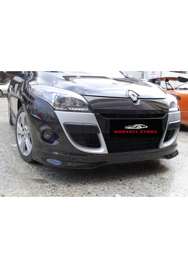 Megane 3 Coupe Hb Uyumlu ön Tampon Eki -Boyasız - Bodykit Store