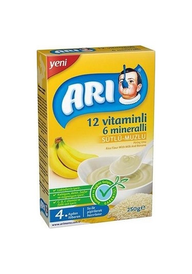 ARI SUTLU MUZLU PIRINC UNU 250 GR