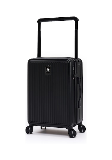 Elatae Vouge Exclusive Ultra Strong 2'li Valiz Seti Orta Boy - Kabin Boy Siyah V10737 Siyah