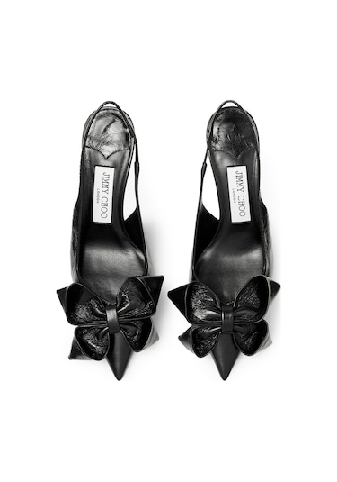 Jimmy Choo Lüks Ve Şık 70mm Topuklu Ayakkabı Siyah