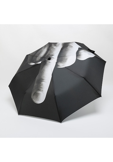 Benzersiz Stil Mittelfinger Şemsiye Komik Katlanır Şemsiye Yaratıcı Mittelfinger Hediye Diğer