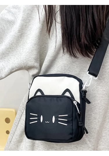 Small Box Omuz Çantası Gençler İçin 460769613 Siyah