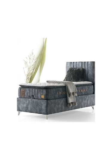 Madrid Ultra Ortopedik Antialerjik 30cm 90 190 Yatak-baza-başlık Seti 90 x 190 CM