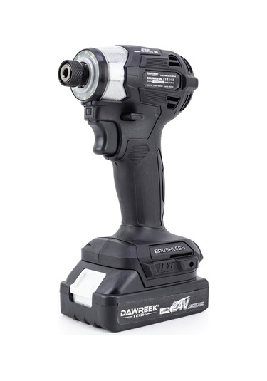 Dawreek Akülü Torklu Vidalama/Somun Sıkma Makinesi - Siyah