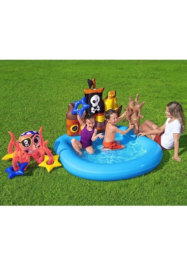 Nessiworld Şişme Tekne Oyun Havuzu 52211 Mavi