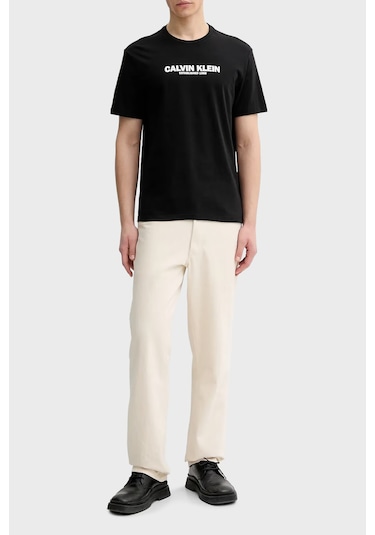 Calvin Klein Erkek T Shirt Lv04re820g Ub1 Siyah Siyah Calvin Klein Erkek T Shirt Lv04re820g Ub1 Siyah Siyah