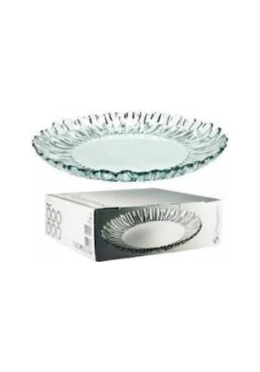 Paşabahçe Beyaz Aurora 6'lı Servis Tabağı 10512