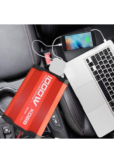 Kobb Kbn1000 12v/220v 1000watt Tam Sinüs Dönüştürücü İnvertör