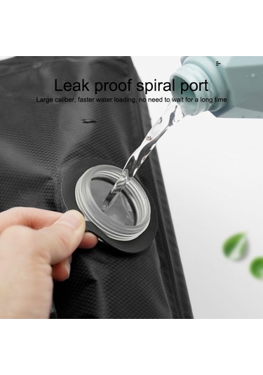 Aotu At6628 20l Outdoor Güneş Isıtmalı Duş Çantası Haki