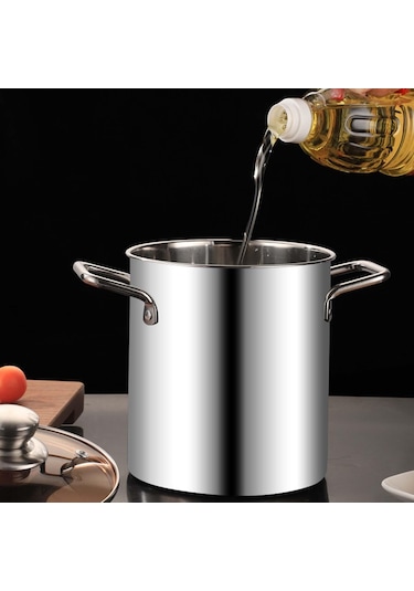 Suntek Kapaklı Kabak Pie Patates Kızartması Için Kapakla