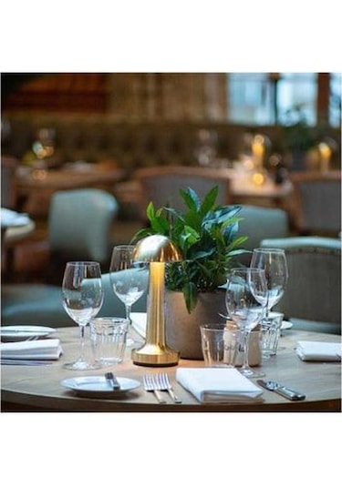 Cata Ct-8429 Lizbon 3 Renkli Dokunmatik Şarjlı Masa Lambası