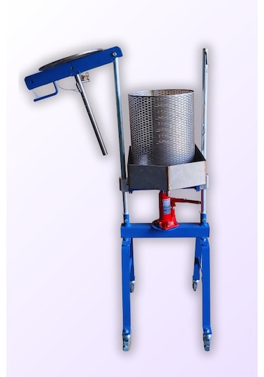 Üzüm Sıkma Presi - 30 Litre Kapasiteli Paslanmaz Çelik Meyve Suyu