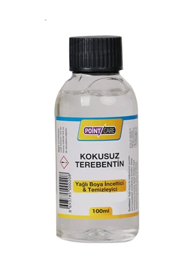 Point Care Yağlı Boya Seti. Keten Yağı. Terebentin. Fırça Temizle