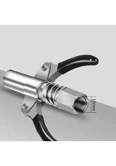 Gres Tabancası Çoğaltıcı 10000 Psı Nptı/8 Yüksek Basınçlı Gres Memesi Yağ Double-handles