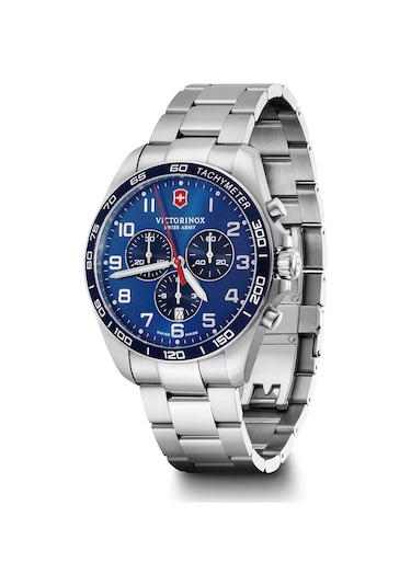 Victorinox Fieldforce Classic Chrono Vs 241901 Altın - Mavi