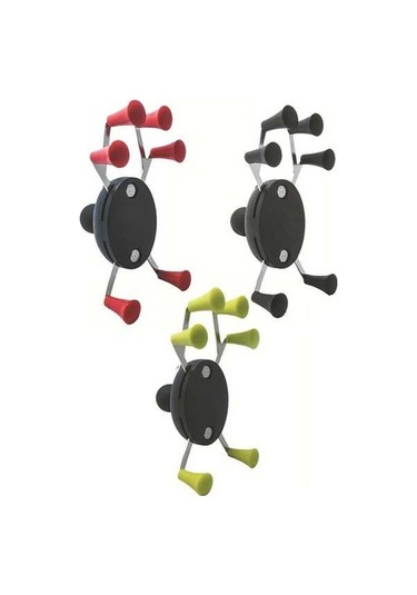 Wondernest Kartal Pençeleri X-tipi Altı Pençe Metal Telefon Klipi Bisiklet Motosiklet Tutucu Yeşil Gümüş