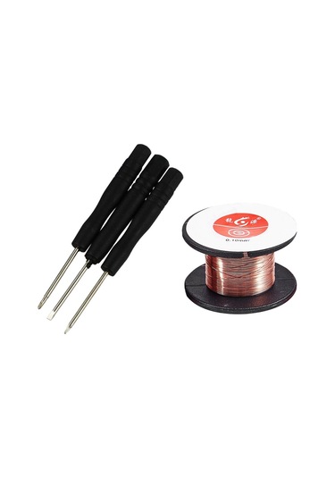 8 Adet Iphone Ipod Ipad 8p Araç Kiti 5 Yıldız, Pentalobe Tornavida Ve 5 Adet 0.1mm Çaplı Bakır Lehimleme Lehim Emaye Makara Teli