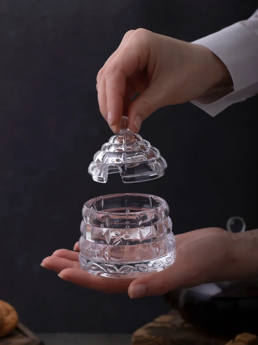 Aura Of Bohemia Reçel Ve Bal İçin Kapaklı Ve Kaşık Süzme Şekerlik 246034892 Beyaz