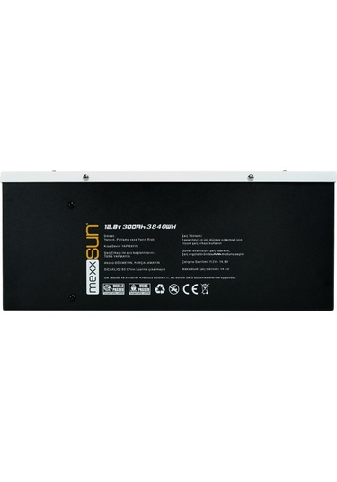 Mexxsun Lityum Akü 12,8v 300ah Lifepo4 3840wh