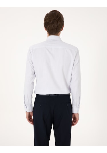 Pierre Cardin Erkek Mavi Gömlek Desenli 50307263-vr036 Mavi