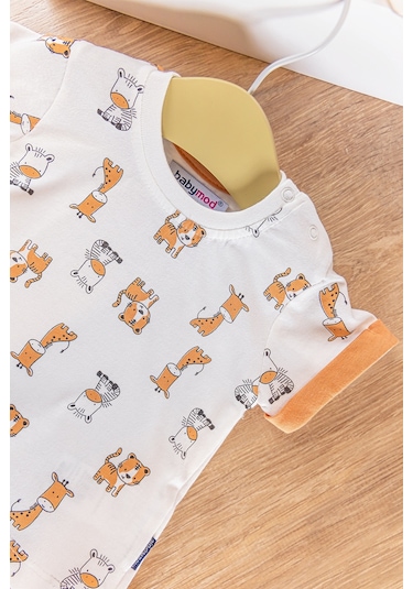 Sevimli Dostlar 2'li Yazlık Erkek Bebek Takım 001